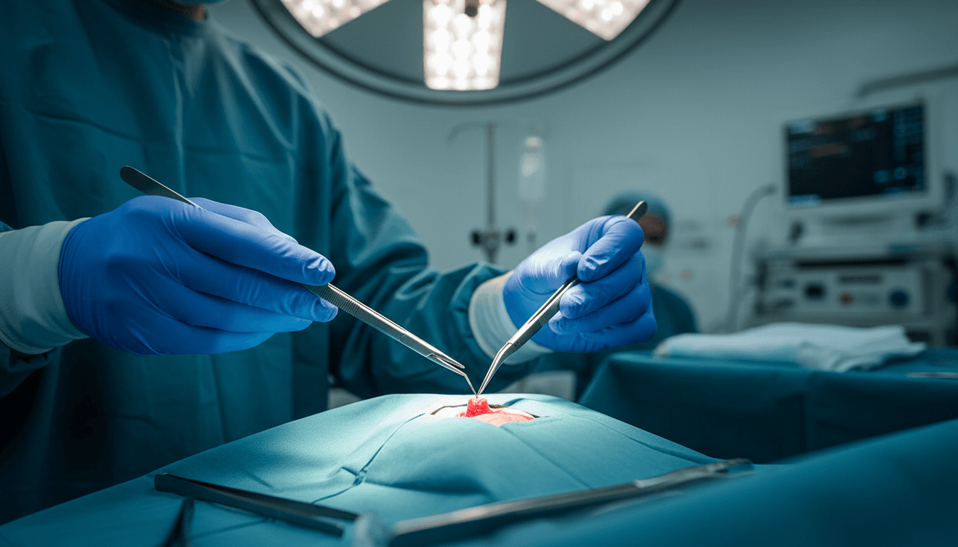 Microsurgical instruments and surgical precision during vasectomy reversal procedure